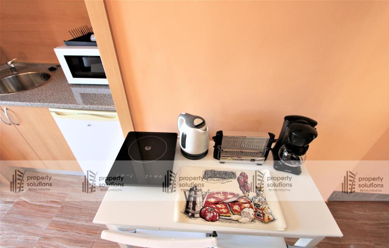 Playamar - Apartamento Copenhague - A 50 Metros De La Playa - Piscina Y Parking Gratis Apartment Торемолинос Екстериор снимка