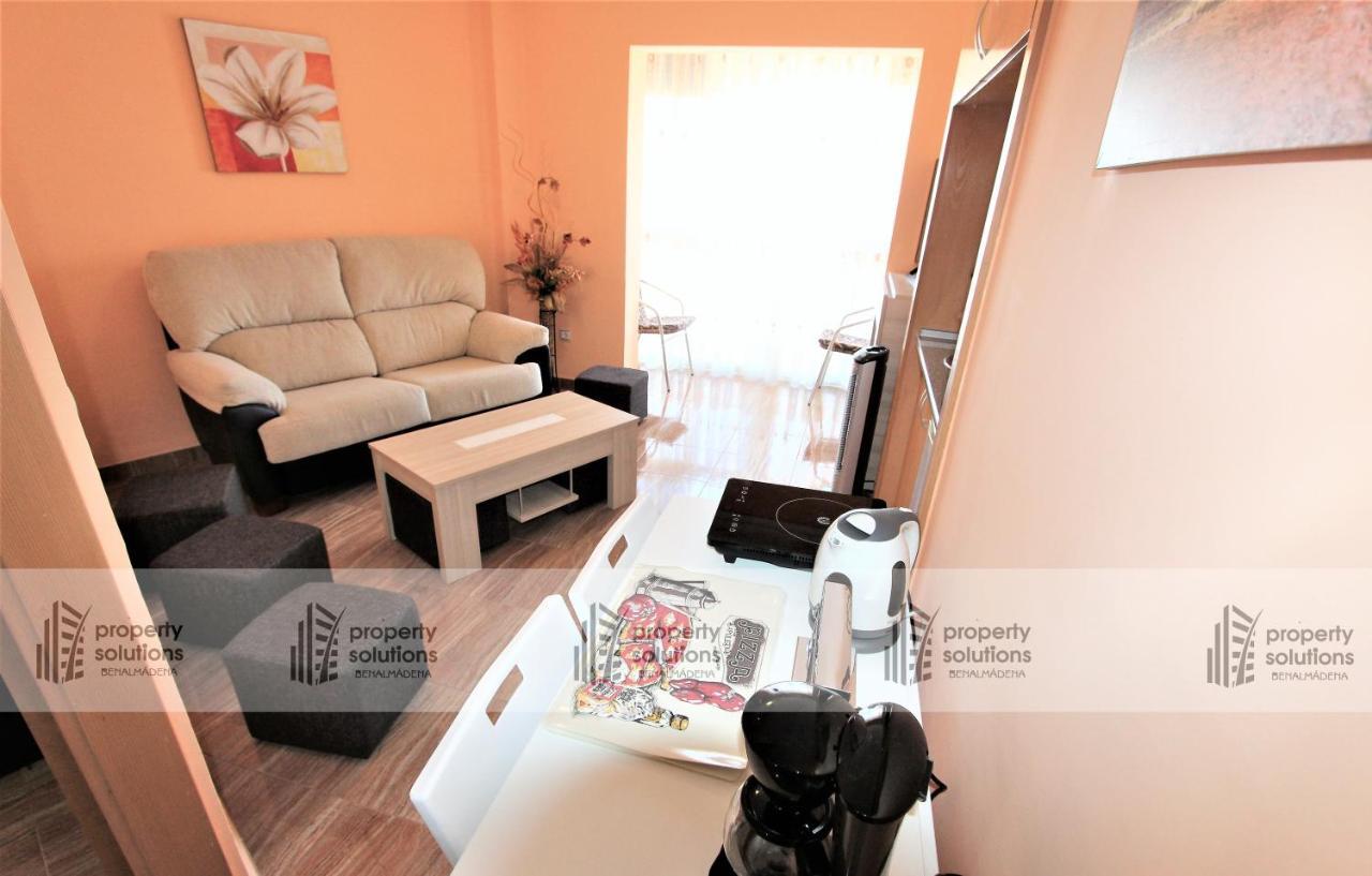 Playamar - Apartamento Copenhague - A 50 Metros De La Playa - Piscina Y Parking Gratis Apartment Торемолинос Екстериор снимка